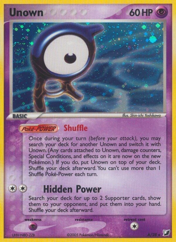 Unown (A) (A/28)