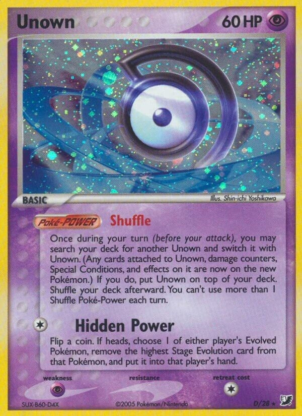 Image for Unown (D) (D/28) - Pokemon