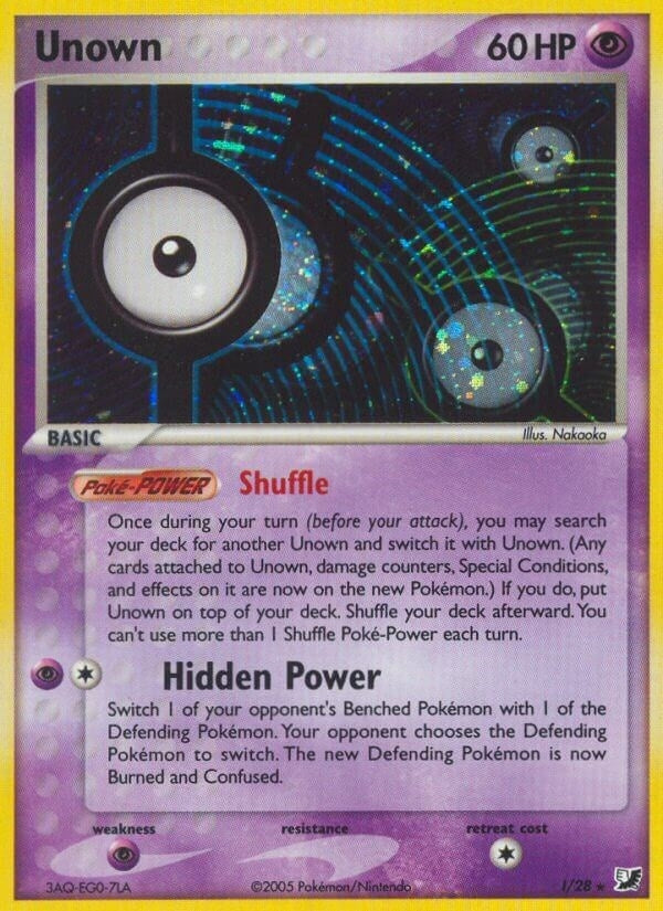 Image for Unown (I) (I/28) - Pokemon