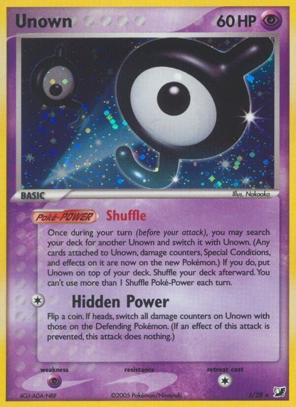 Image for Unown (J) (J/28) - Pokemon