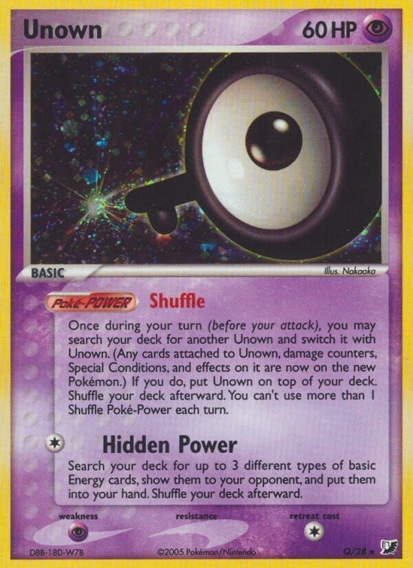 Image for Unown (Q) (Q/28) - Pokemon