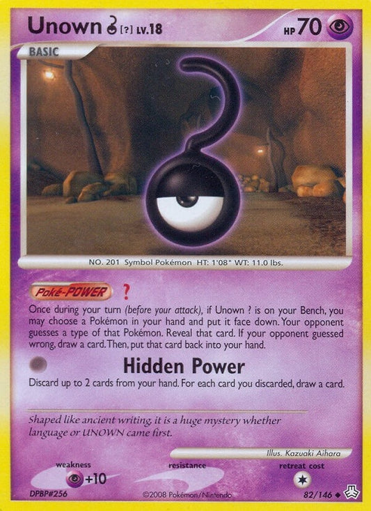 Image for Unown (?) (82/146) - Pokemon