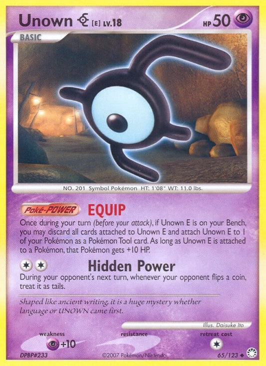 Image for Unown [E] (65/123) - Pokemon