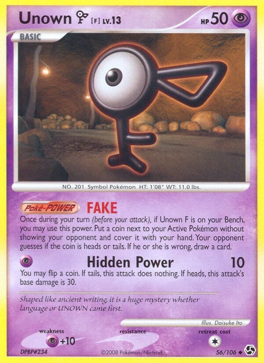 Image for Unown [F] (56/106) - Pokemon