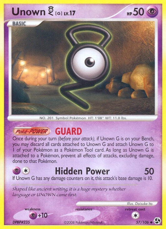 Image for Unown [G] (57/106) - Pokemon
