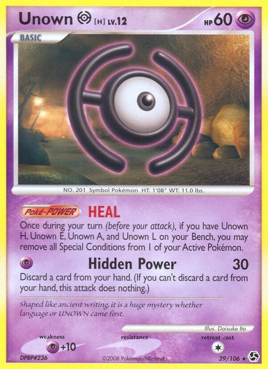 Image for Unown [H] (29/106) - Pokemon