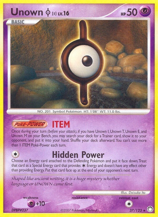 Image for Unown [I] (37/123) - Pokemon