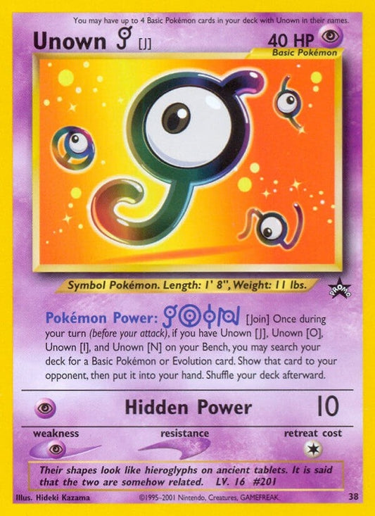 Image for Unown [J] (38/53) - Pokemon