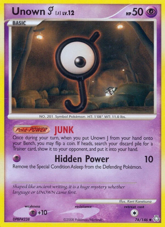 Image for Unown (J) (76/146) - Pokemon
