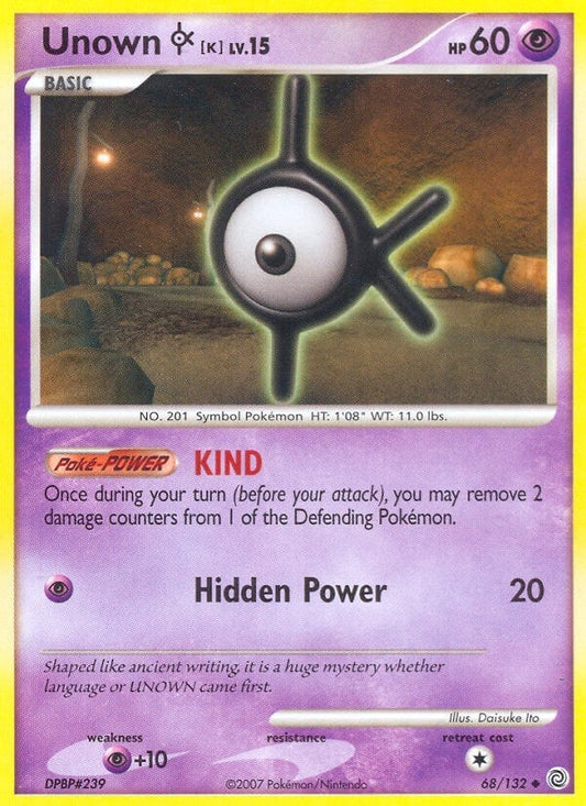 Image for Unown [K] (68/132) - Pokemon