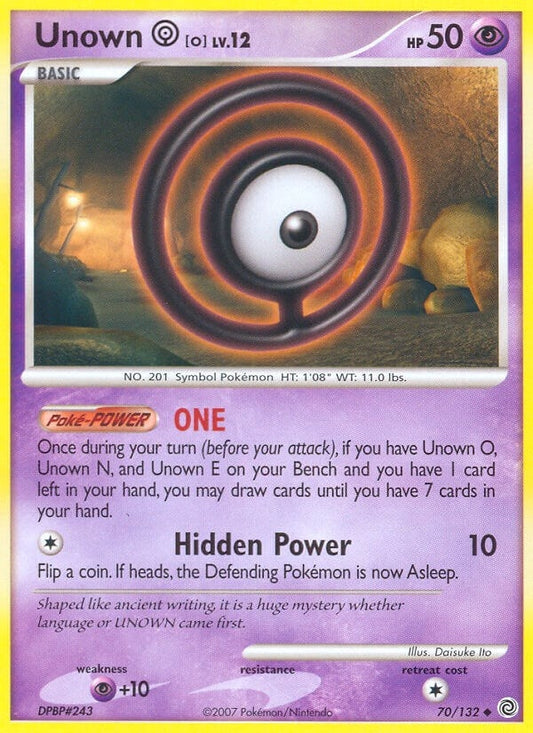 Image for Unown [O] (70/132) - Pokemon