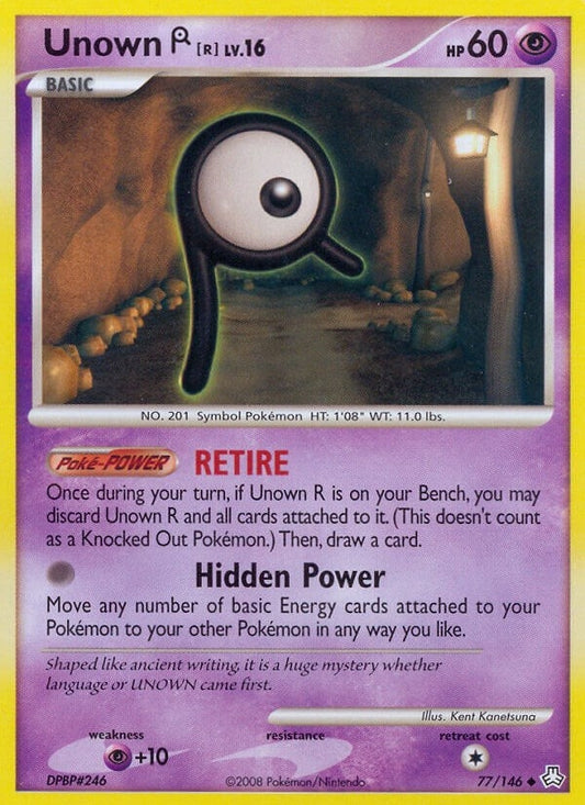 Image for Unown (R) (77/146) - Pokemon