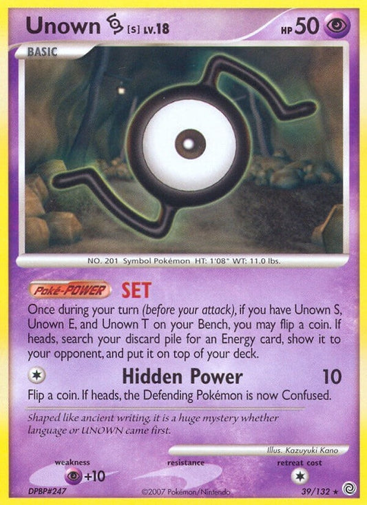 Image for Unown [S] (39/132) - Pokemon