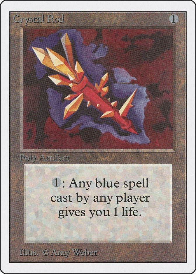 Image for Crystal Rod - Magic: The Gathering