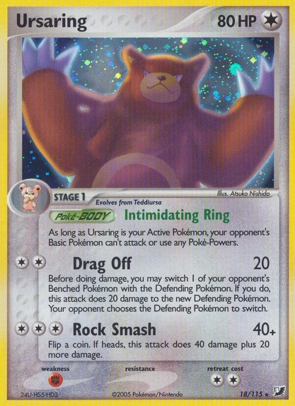 Image for Ursaring (18/115) - Pokemon