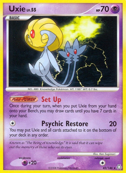 Image for Uxie (43/146) - Pokemon