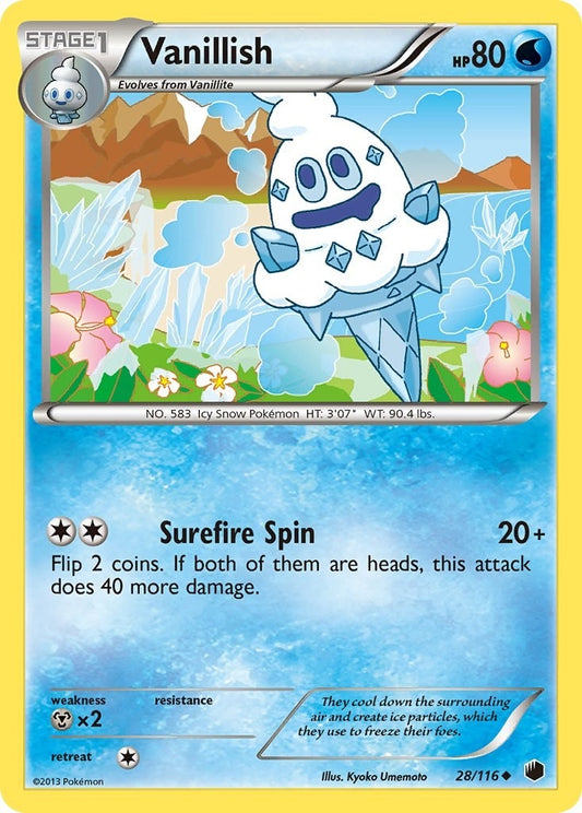 Image for Vanillish (28/116) - Pokemon