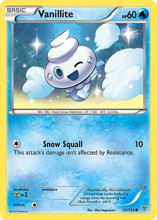 Image for Vanillite (35/135) - Pokemon