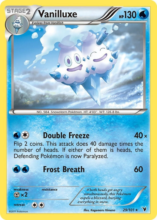 Image for Vanilluxe (29/101) - Pokemon