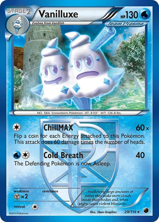 Image for Vanilluxe (Team Plasma) (29/116) - Pokemon