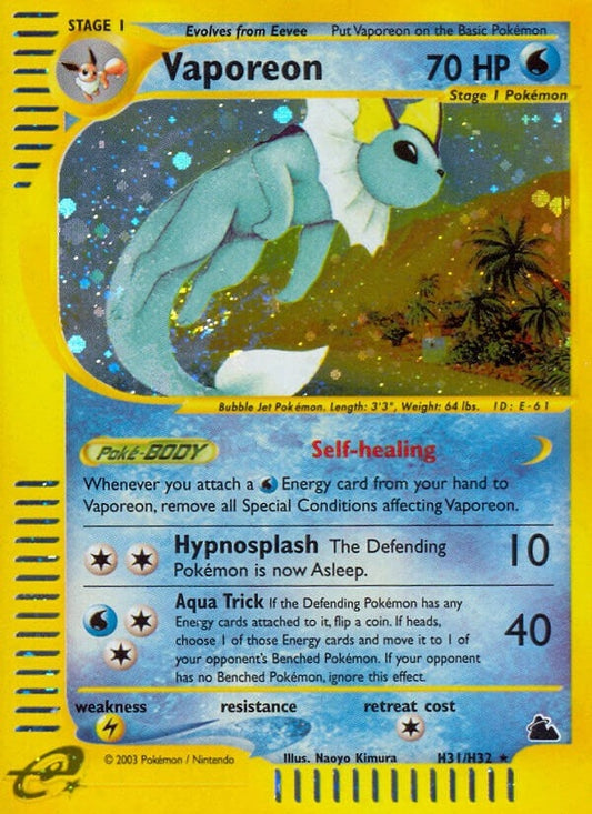 Image for Vaporeon (H31) (H31/H32) - Pokemon