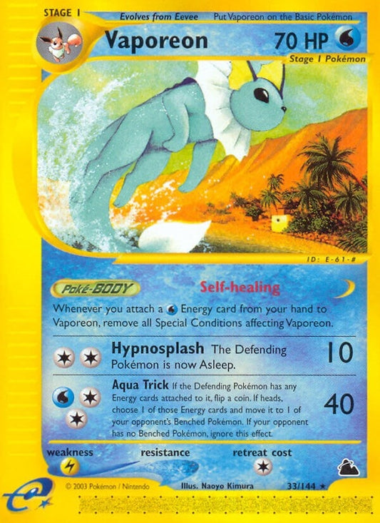 Image for Vaporeon (033/144) - Pokemon