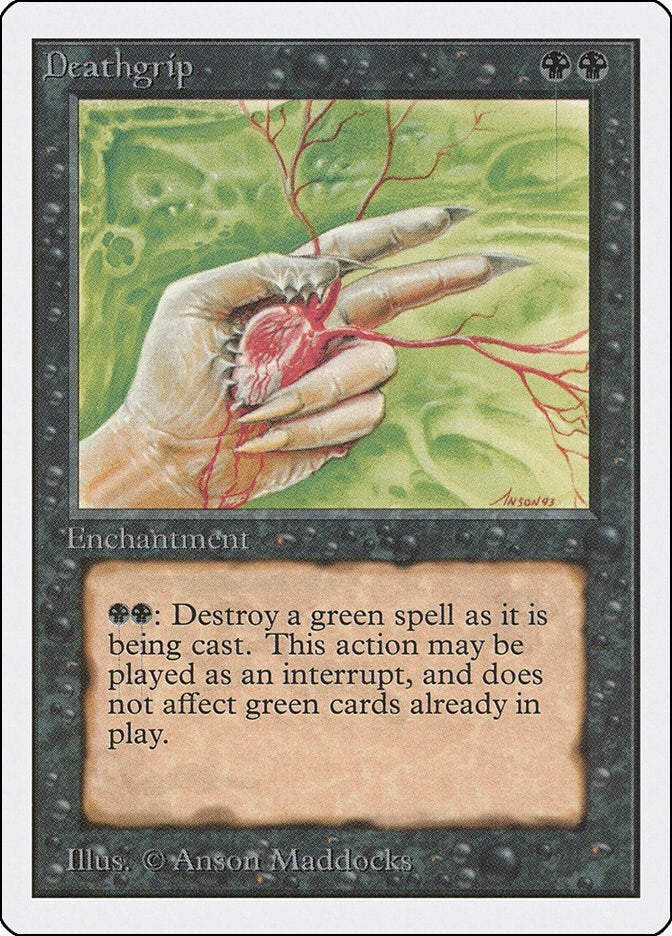 Image for Deathgrip - Magic: The Gathering