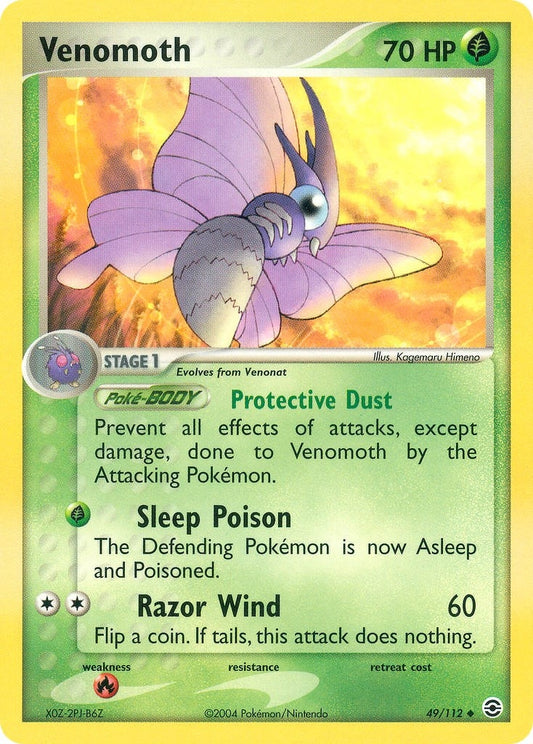 Image for Venomoth (49/112) - Pokemon