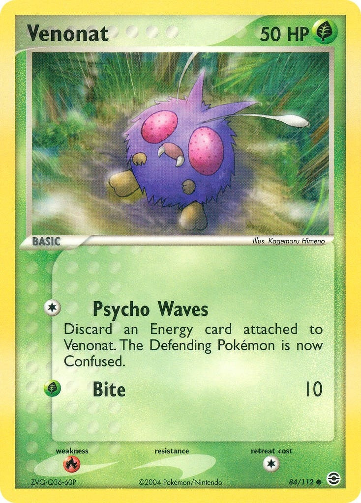 Image for Venonat (84/112) - Pokemon