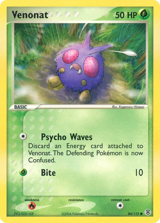 Image for Venonat (84/112) - Pokemon