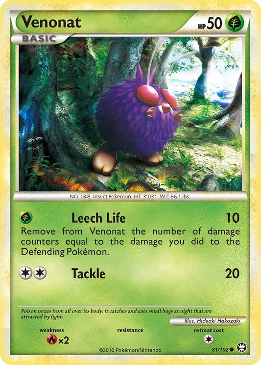 Image for Venonat (81/102) - Pokemon