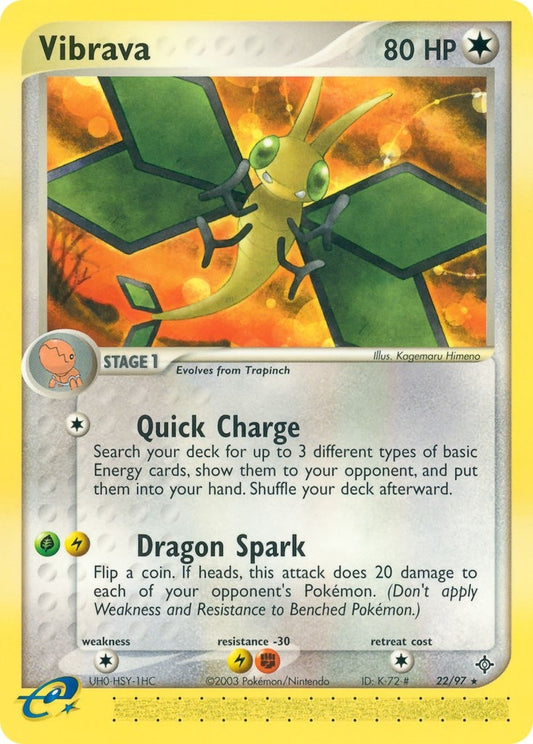 Image for Vibrava (22/97) - Pokemon