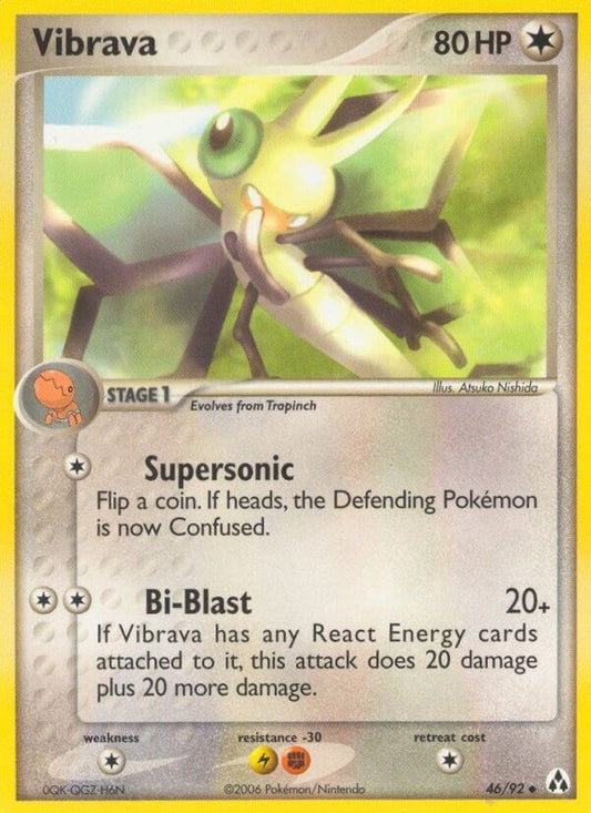 Image for Vibrava (46/92) - Pokemon