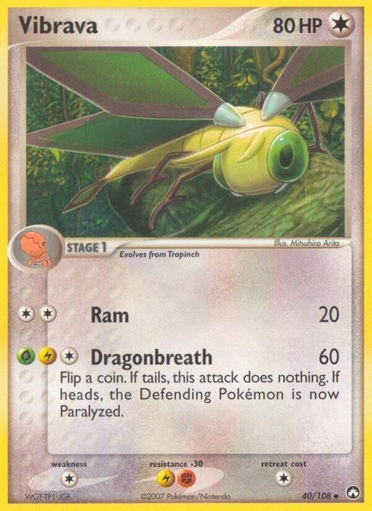 Image for Vibrava (40/108) - Pokemon