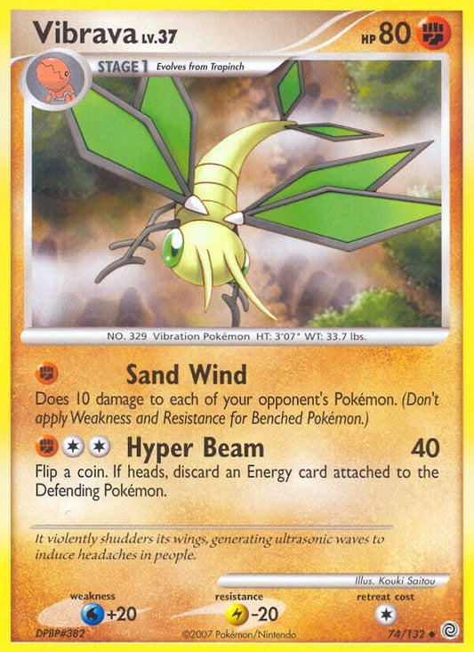 Image for Vibrava (74/132) - Pokemon