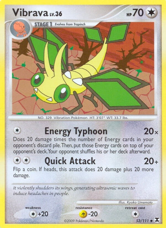 Image for Vibrava (53/111) - Pokemon