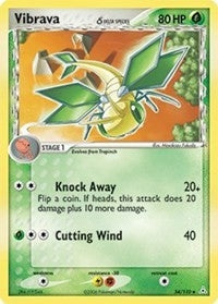 Image for Vibrava (Delta Species) (54/110) - Pokemon