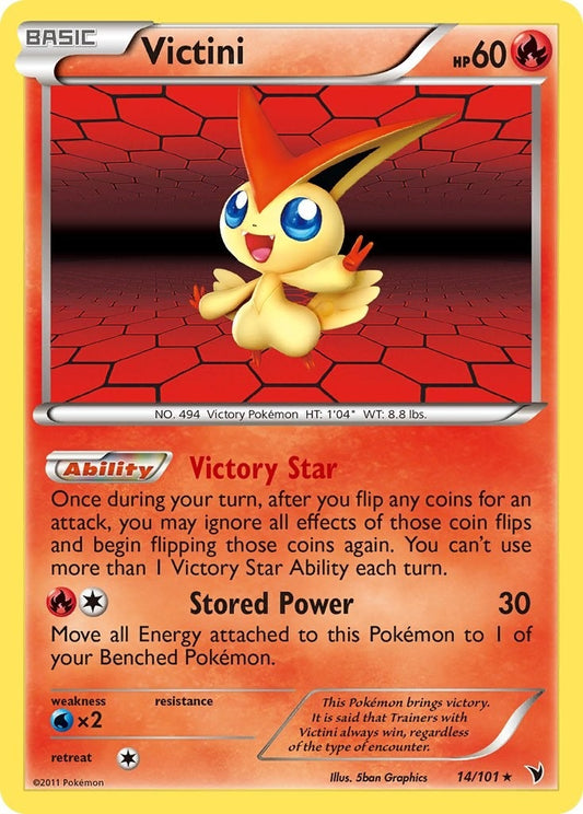 Image for Victini (14) (14/101) - Pokemon