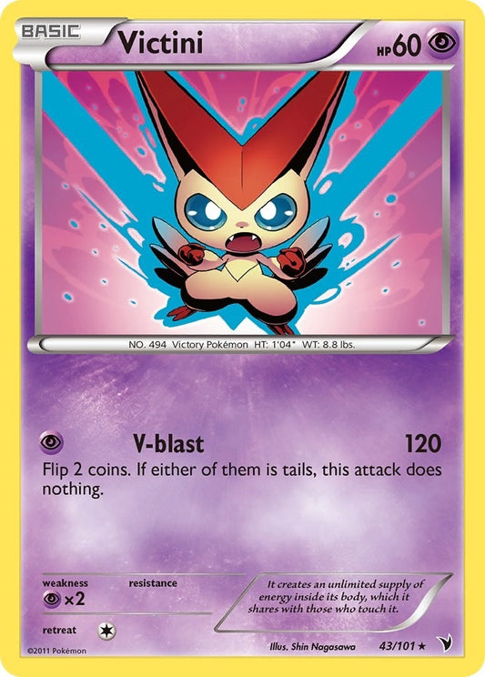 Image for Victini (43) (43/101) - Pokemon
