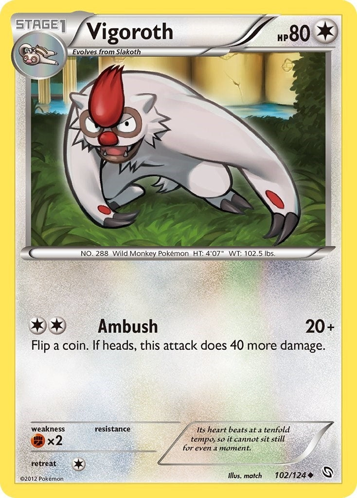 Image for Vigoroth (102/124) - Pokemon