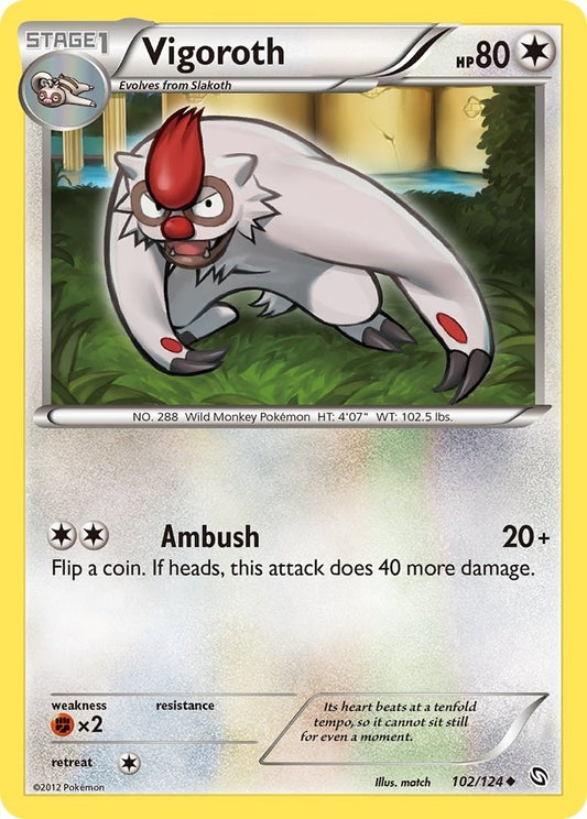 Image for Vigoroth (102/124) - Pokemon