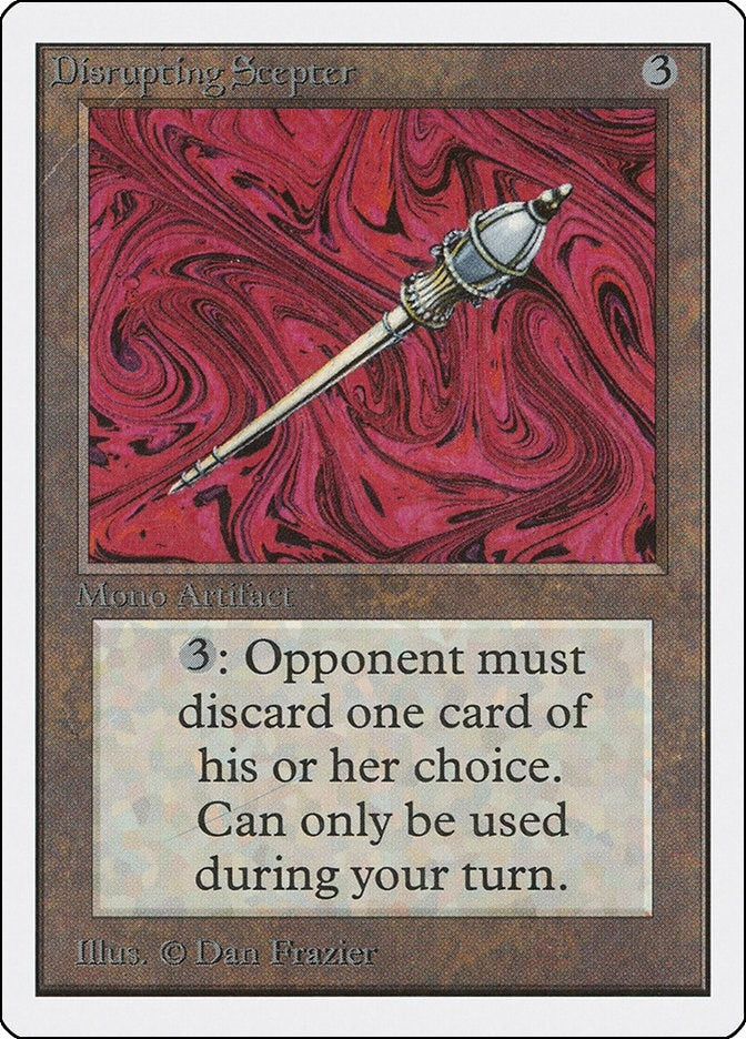 Image for Disrupting Scepter - Magic: The Gathering