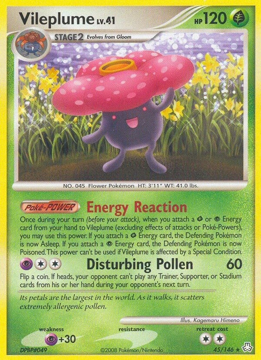 Image for Vileplume (45/146) - Pokemon