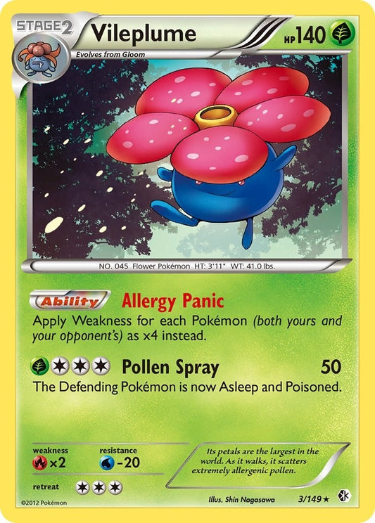 Image for Vileplume (3/149) - Pokemon