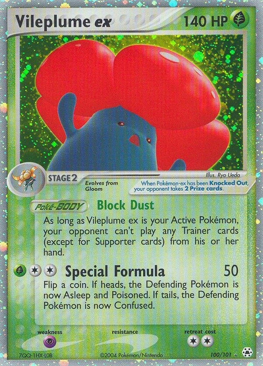 Image for Vileplume ex (100/101) - Pokemon
