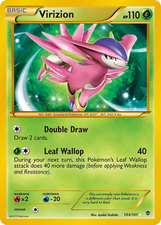 Image for Virizion (Secret) (103/101) - Pokemon