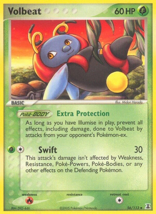 Image for Volbeat (56/113) - Pokemon