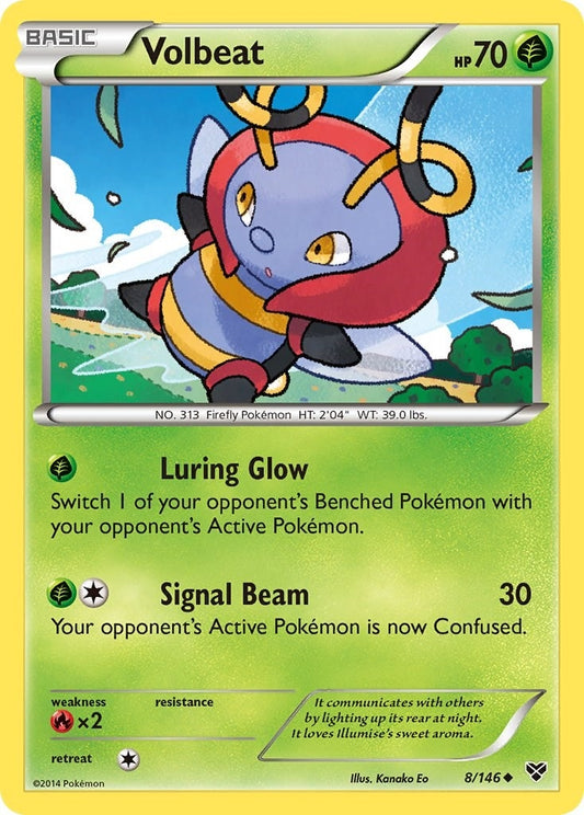 Image for Volbeat (8/146) - Pokemon