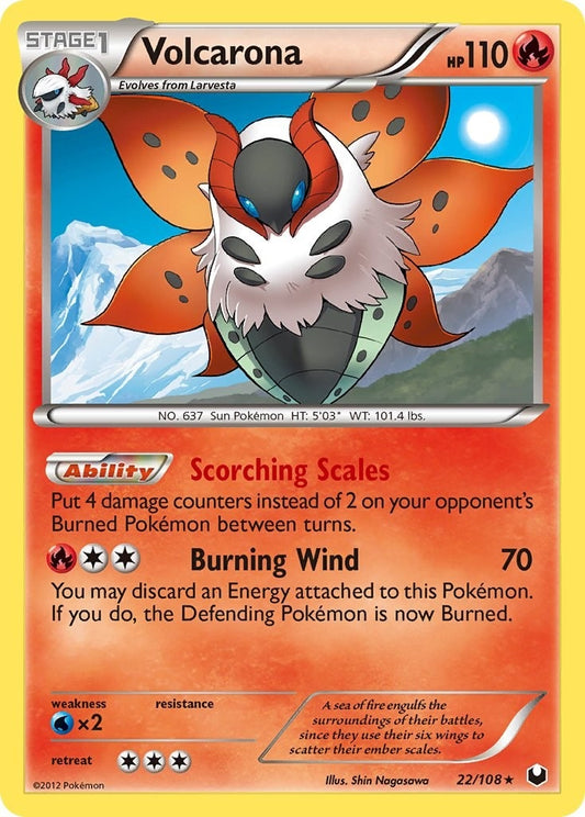 Image for Volcarona (22/108) - Pokemon