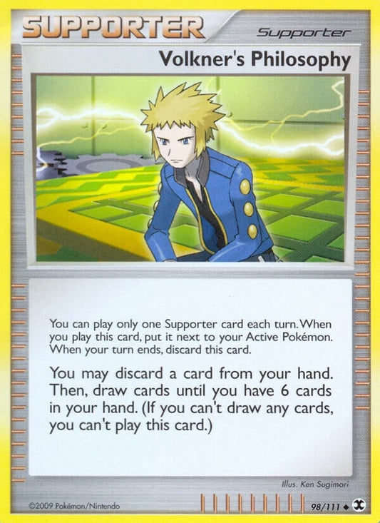 Image for Volkner's Philosophy (98/111) - Pokemon